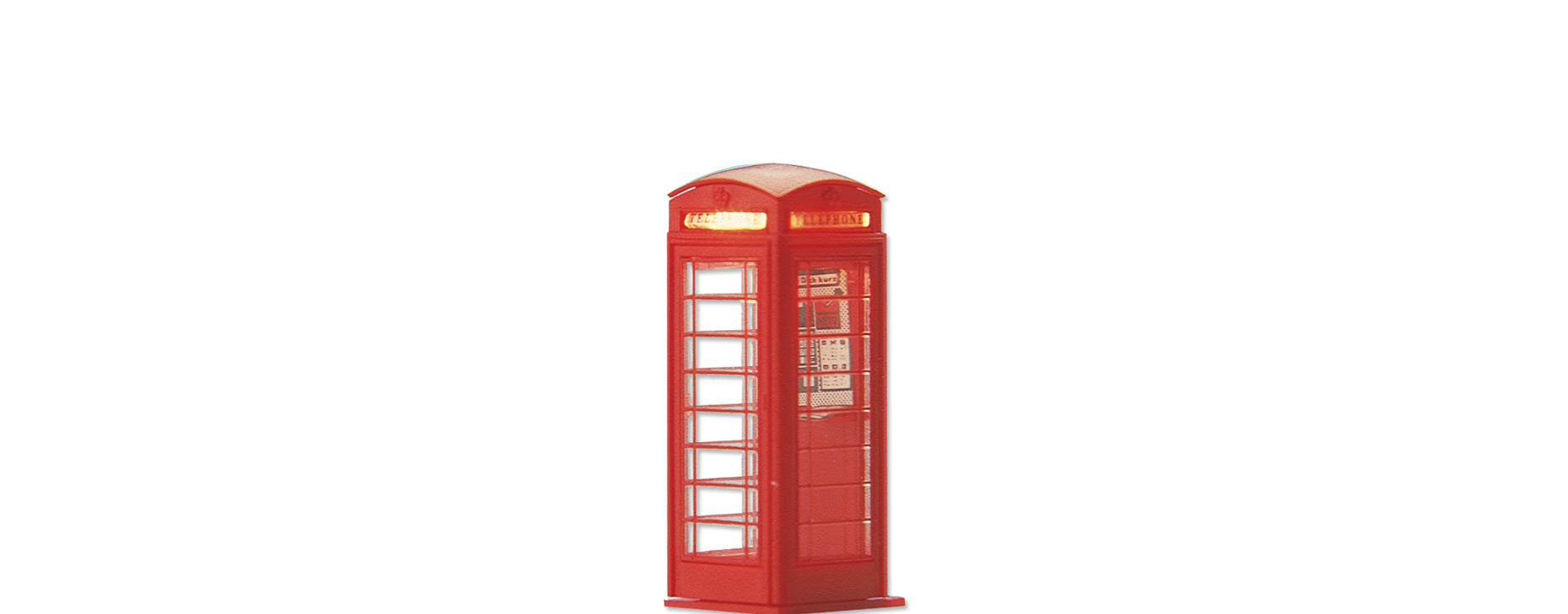 H0 Englische Telefonzelle $5437