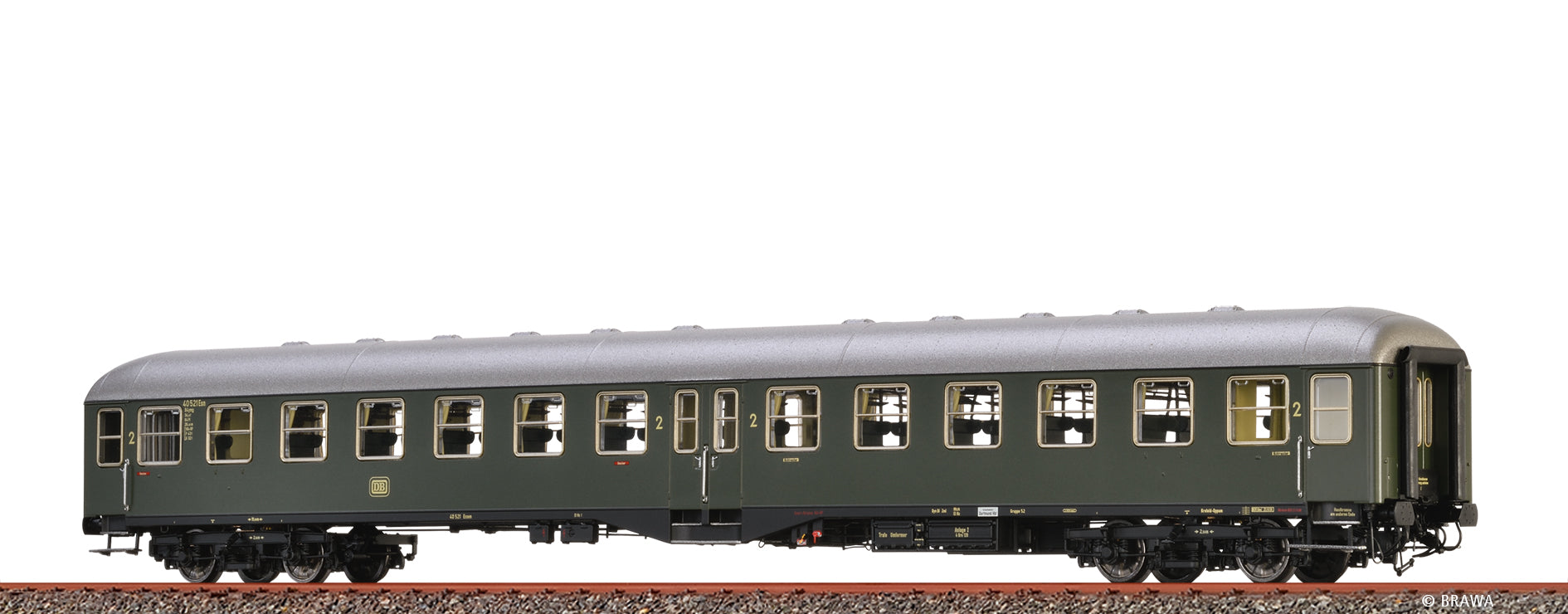 H0 Personenwagen Bymg-51 DB $40 521 Esn; BD Essen / Dortmund Hbf