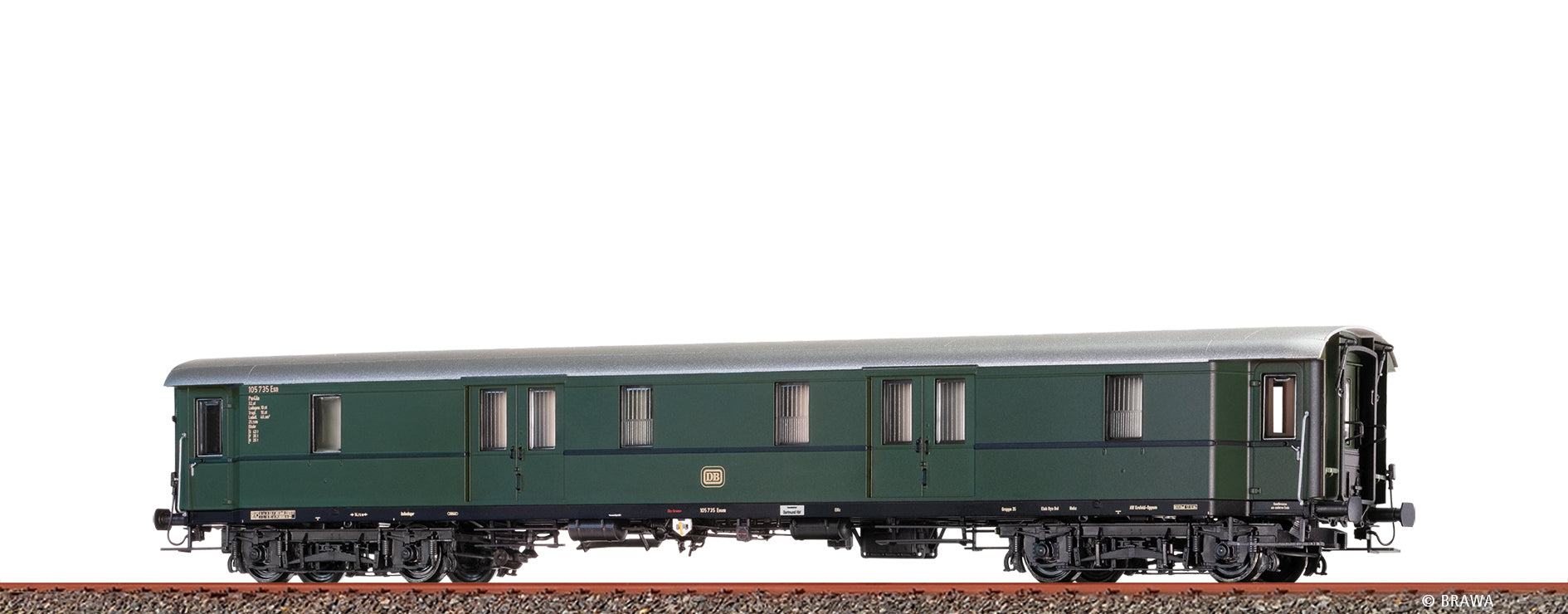 H0 Gepäckwagen Pw4ü-37/52 DB $105 735 Esn