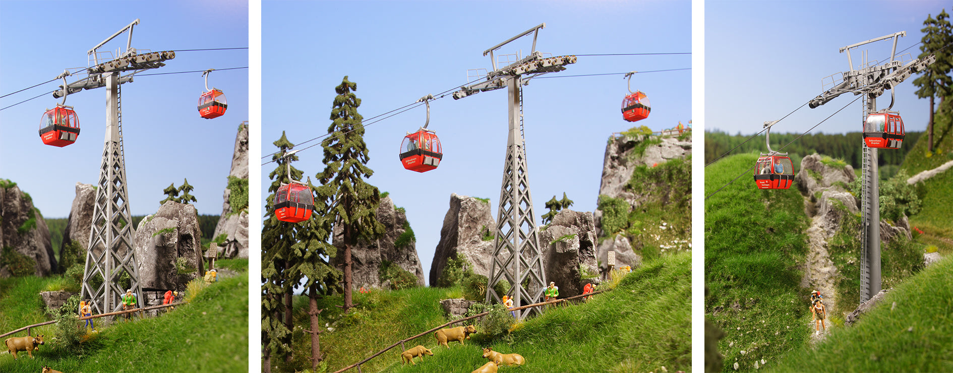 H0 Seilbahn Hahnenkamm