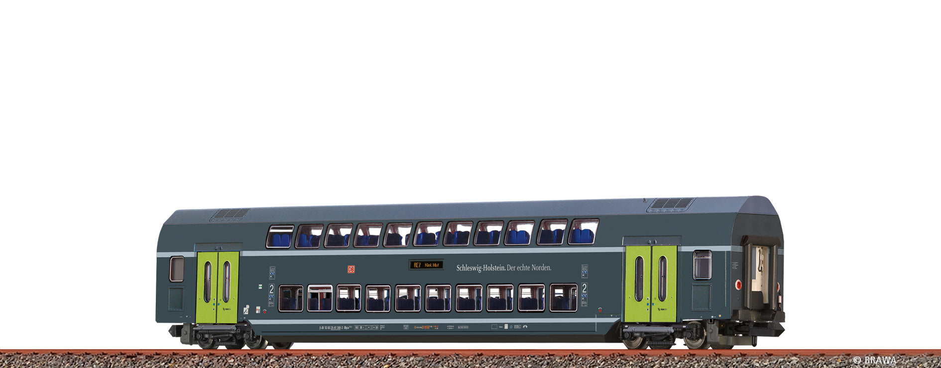 N TWINDEXX VARIO® Doppelstock-Mittelwagen DBpza783.0 NAH.SH (Kiel Hbf) $50 80 26-81 388-3