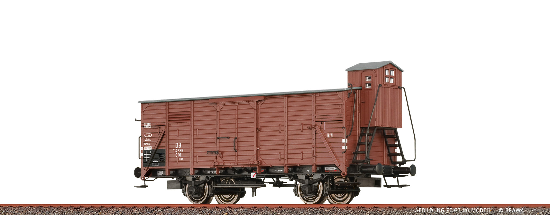N Gedeckter Güterwagen G10 DB $114 339