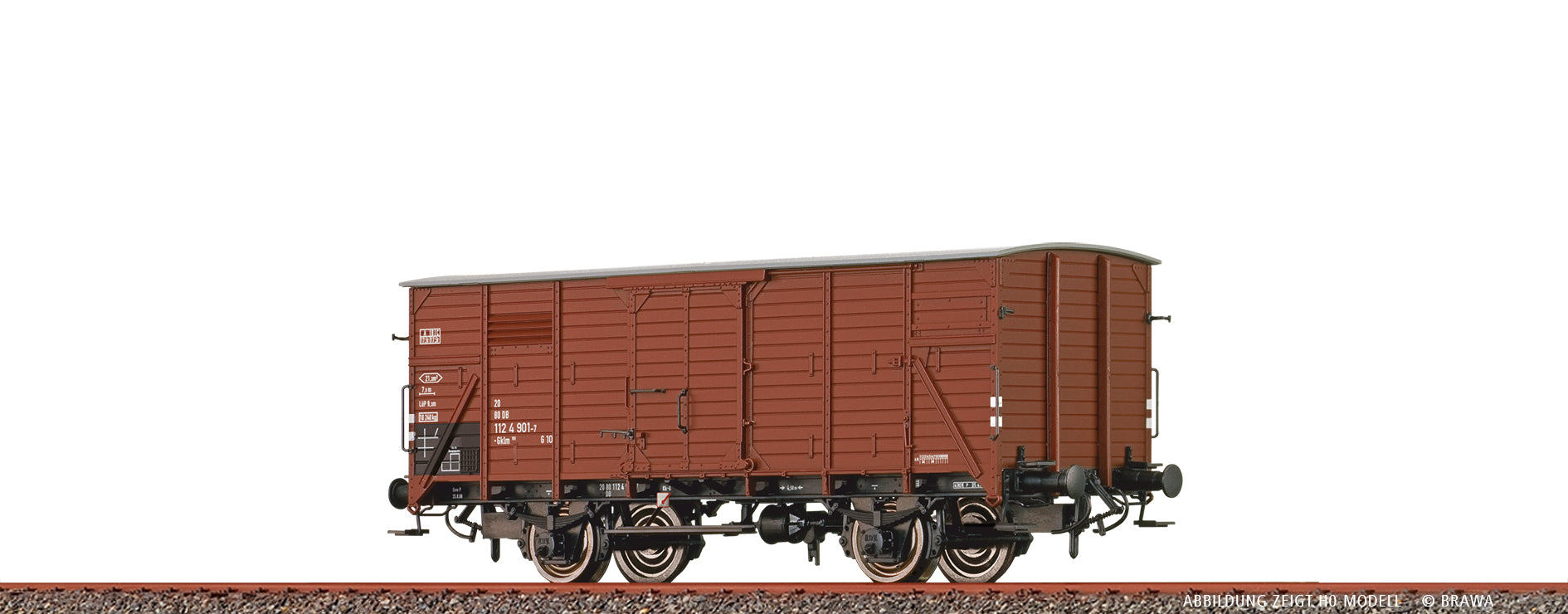 N Gedeckter Güterwagen Gklm191 DB $21 80 112 9 698-3