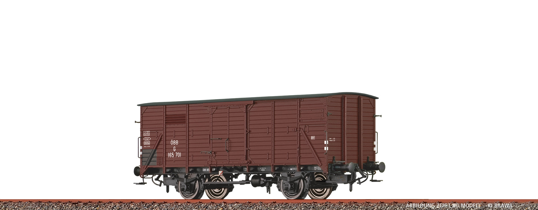 N Gedeckter Güterwagen G ÖBB $165 701