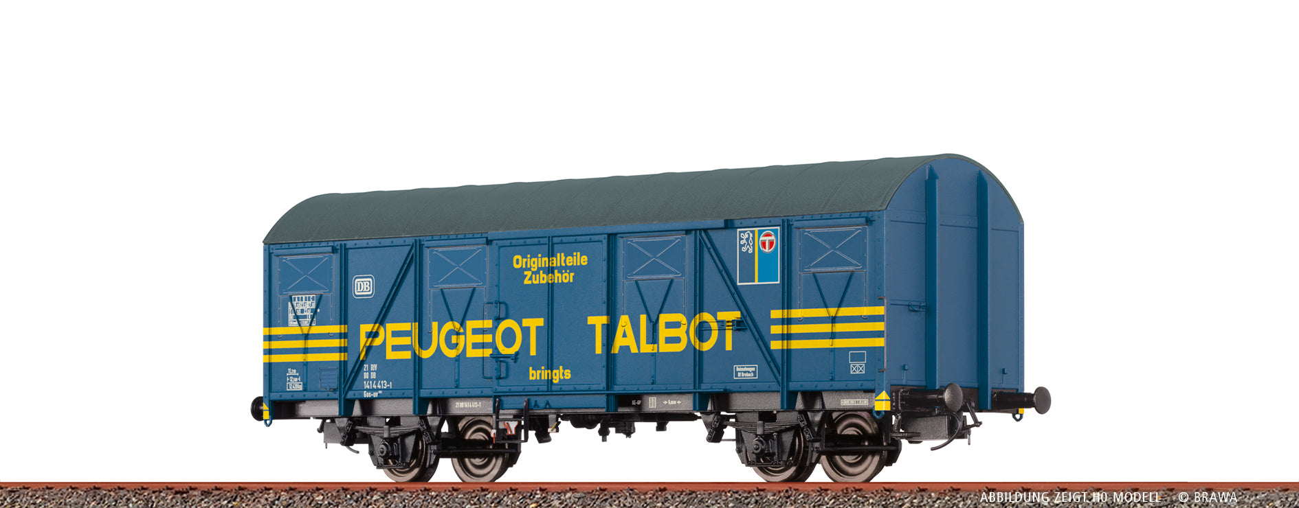 N Gedeckter Güterwagen Gos-uv253 "Peugeot Talbot" DB $21 80 141 4 427-1