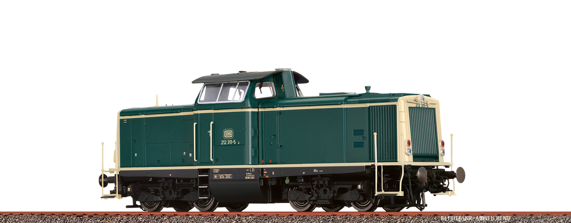 H0 Diesellok BR 212 DB $212 263-8 BW Eckesey