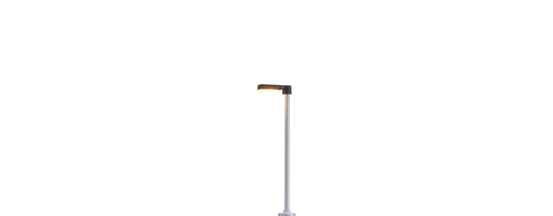 N Aufsatzleuchte, kantig, Stecksockel mit LED $83004