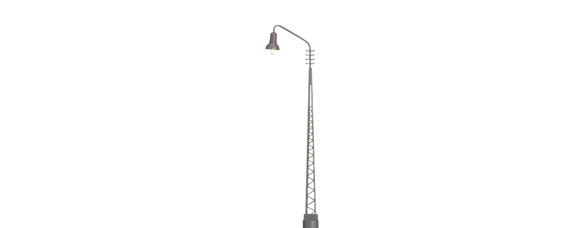 H0 Gittermastleuchte, Stecksockel mit LED $84015