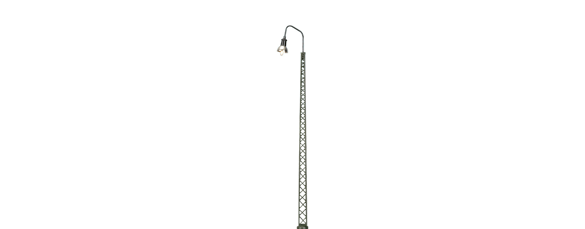 H0 Gittermastleuchte, Stecksockel mit LED $84035