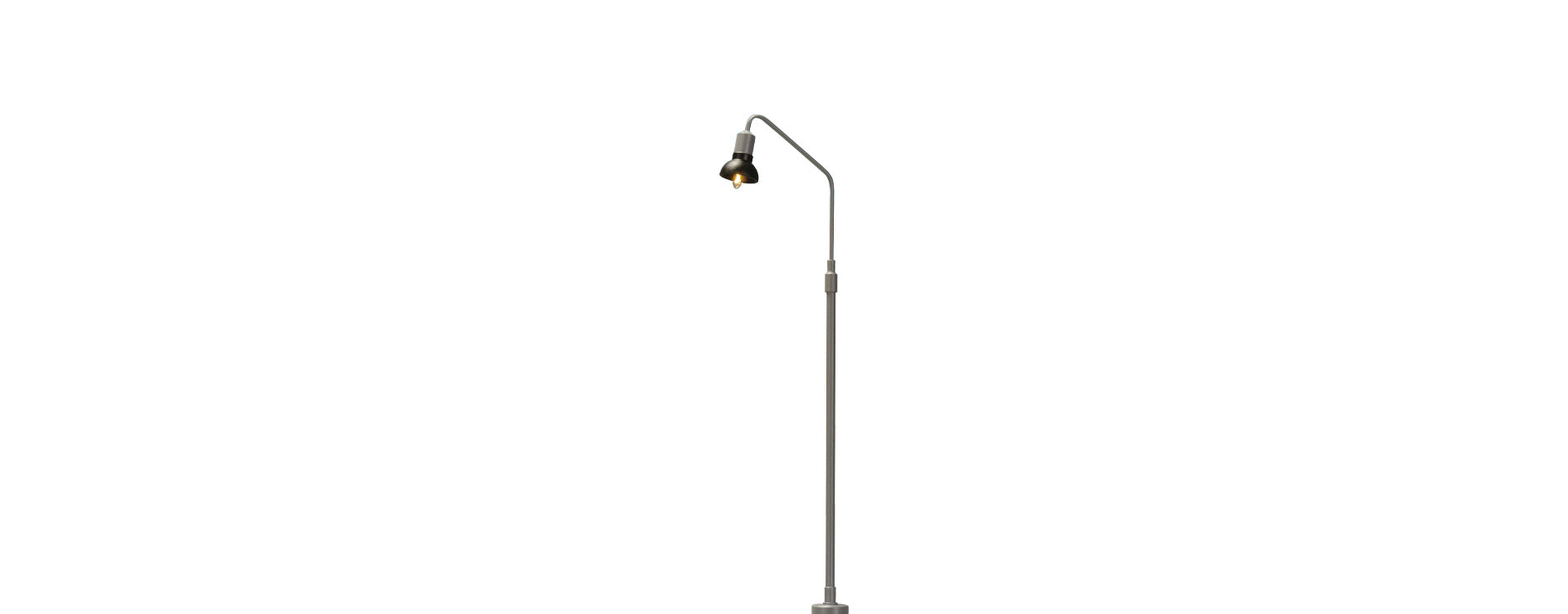H0 Bogenleuchte, Stecksockel mit LED $84054