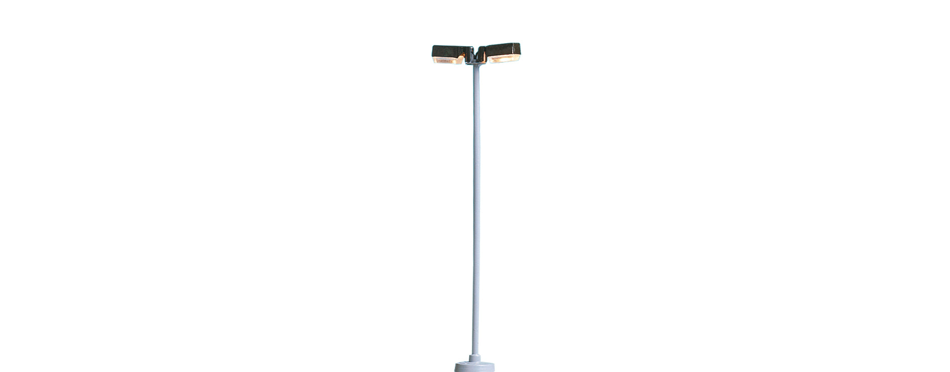 H0 Platzleuchte, 2-fach, Stecksockel mit LED $84060