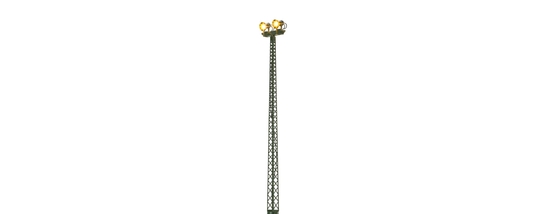 H0 Flutlicht, 2-fach, Stecksockel mit LED $84120
