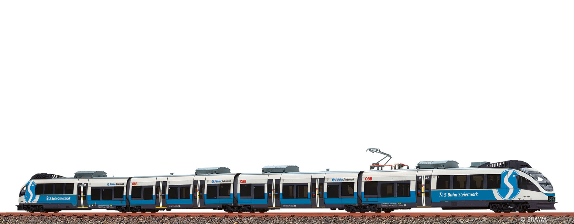 H0 Elektrotriebwagen Talent BR 4024 ÖBB, Steiermark (Leoben Hbf) $4024 039-1