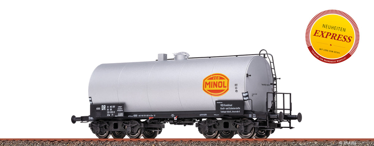 H0 Leichtbaukesselwagen Uerdingen ZZw "Minol" DR $31 50 725 1257-9
