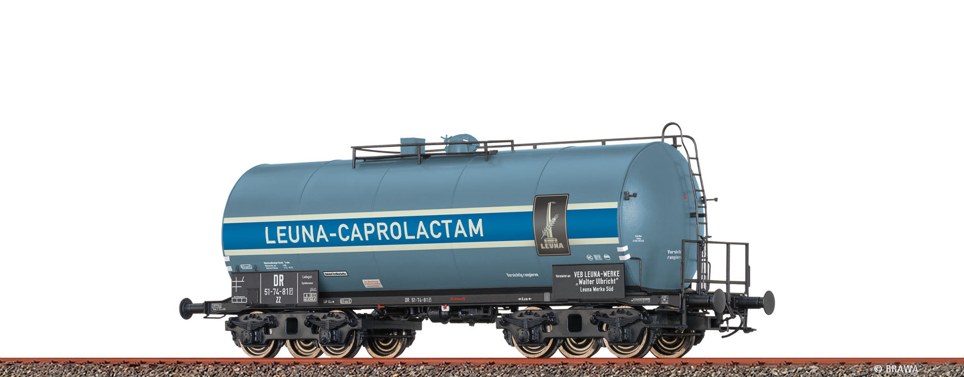 H0 Leichtbaukesselwagen Uerdingen ZZ "Leuna" DR $51-74-81 [P]