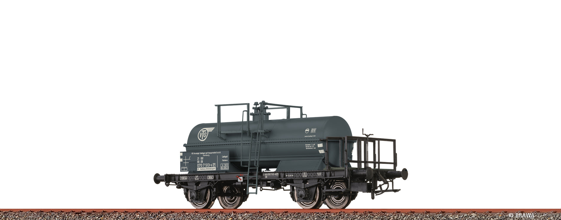 H0 Kesselwagen 2-achsig Z [P] "VTG" DB $21 80 070 7 513-6 [P]