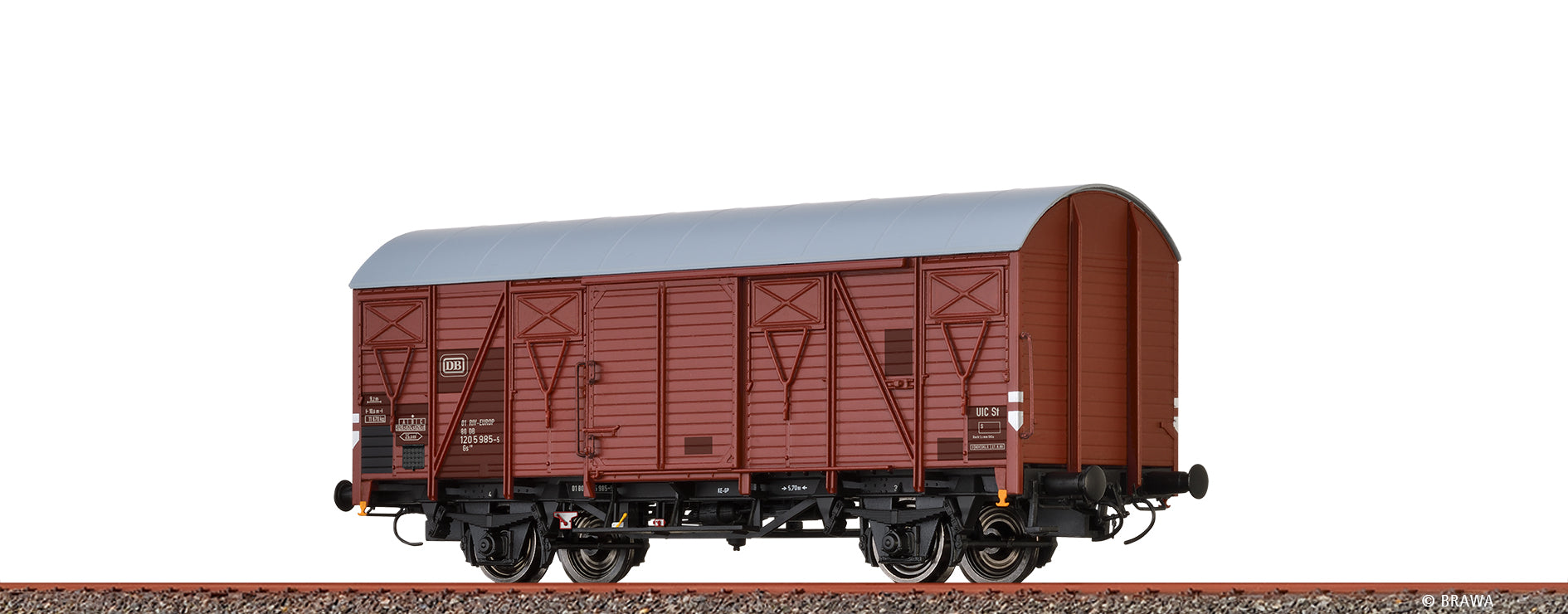 H0 Gedeckter Güterwagen Gs210 DB $01 80 120 5 985-5