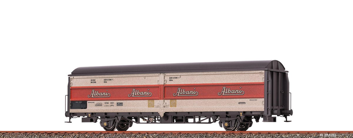 H0 Schiebewandwagen Hbis "Albani" DSB patiniert$25 86 225 0 566-1