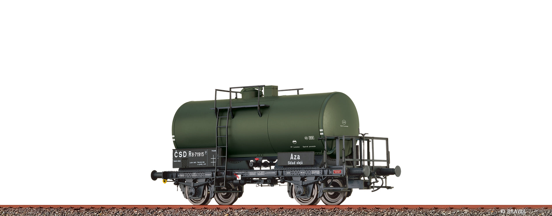 H0 Kesselwagen 2-achsig R CSD $8-71915 [P]