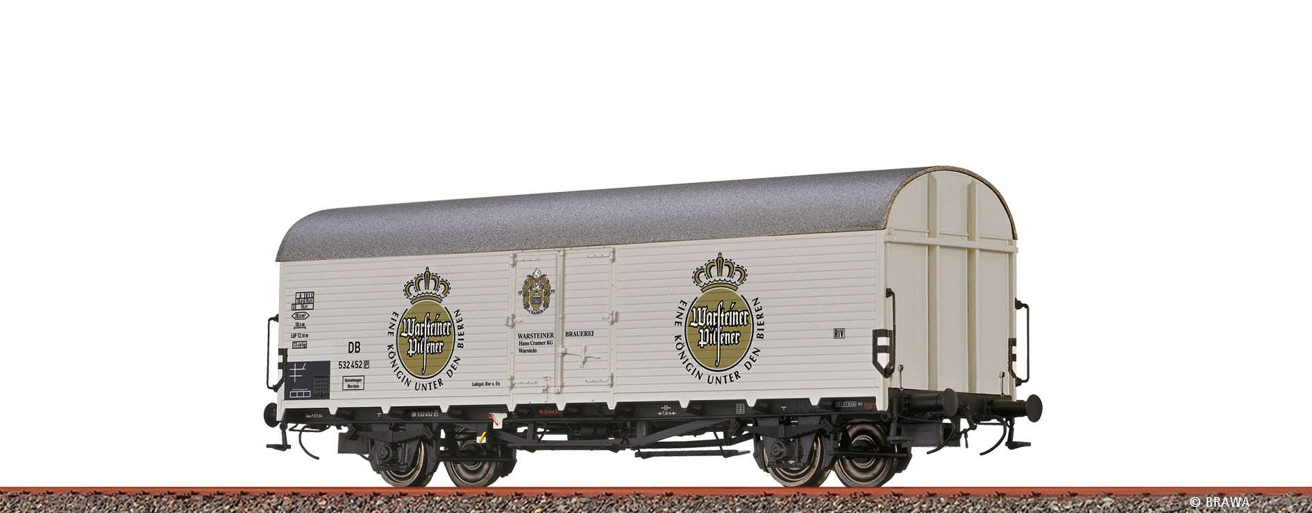 H0 Kühlwagen Tnfhs38 "Warsteiner Brauerei" DB $532 452 [P]