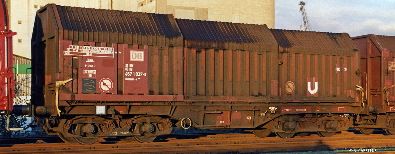 H0 Teleskophaubenwagen Shimmns-u708 DB AG $31 80 477 7 167-6