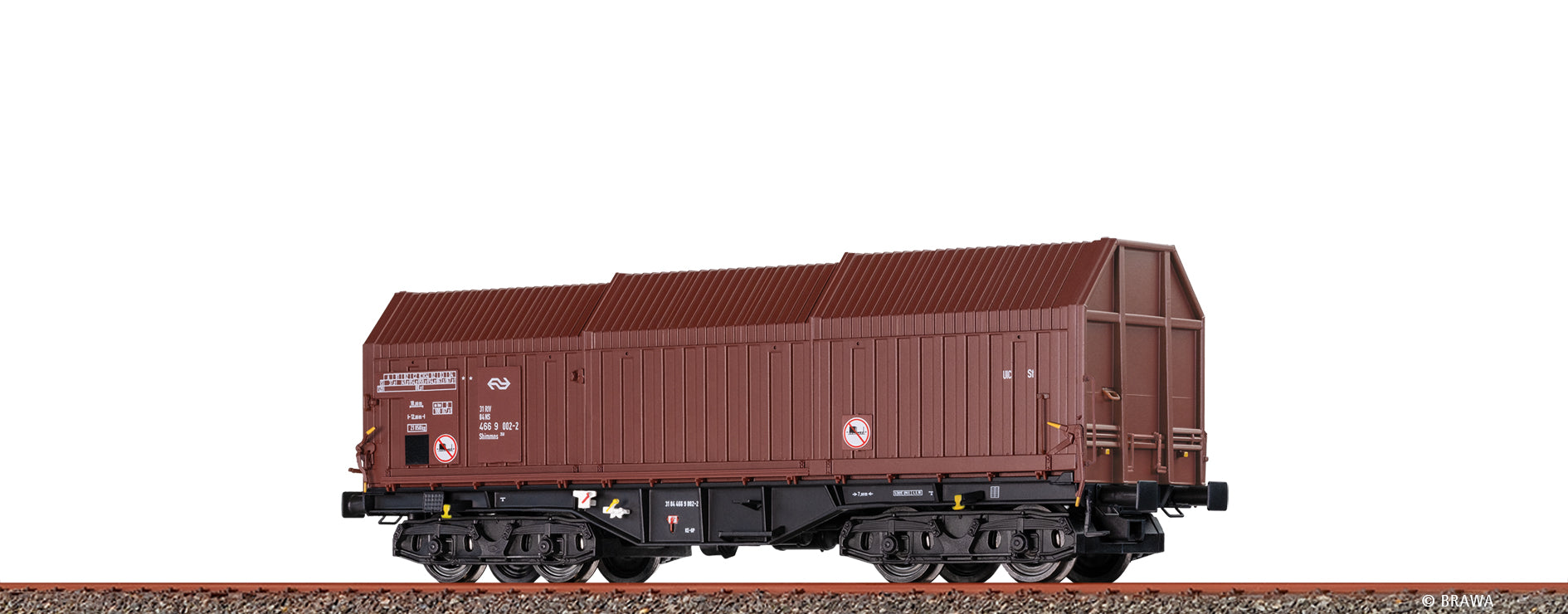 H0 Teleskophaubenwagen Shimms385 NS $31 88 437 3137-9