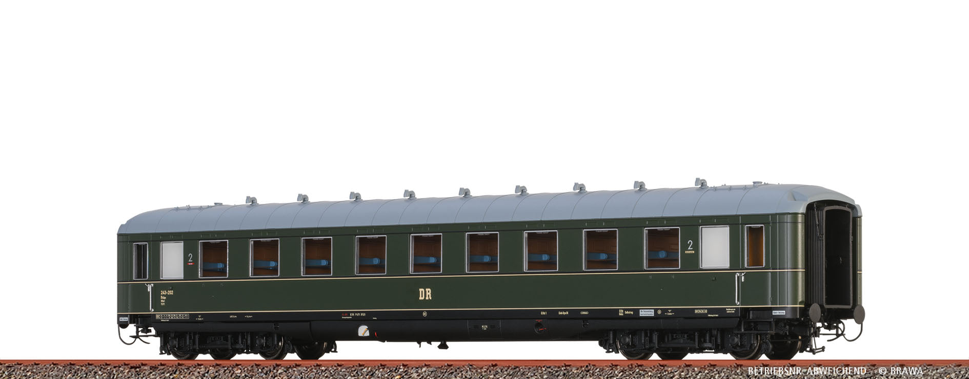 H0 Personenwagen B4üpe DR $243-209