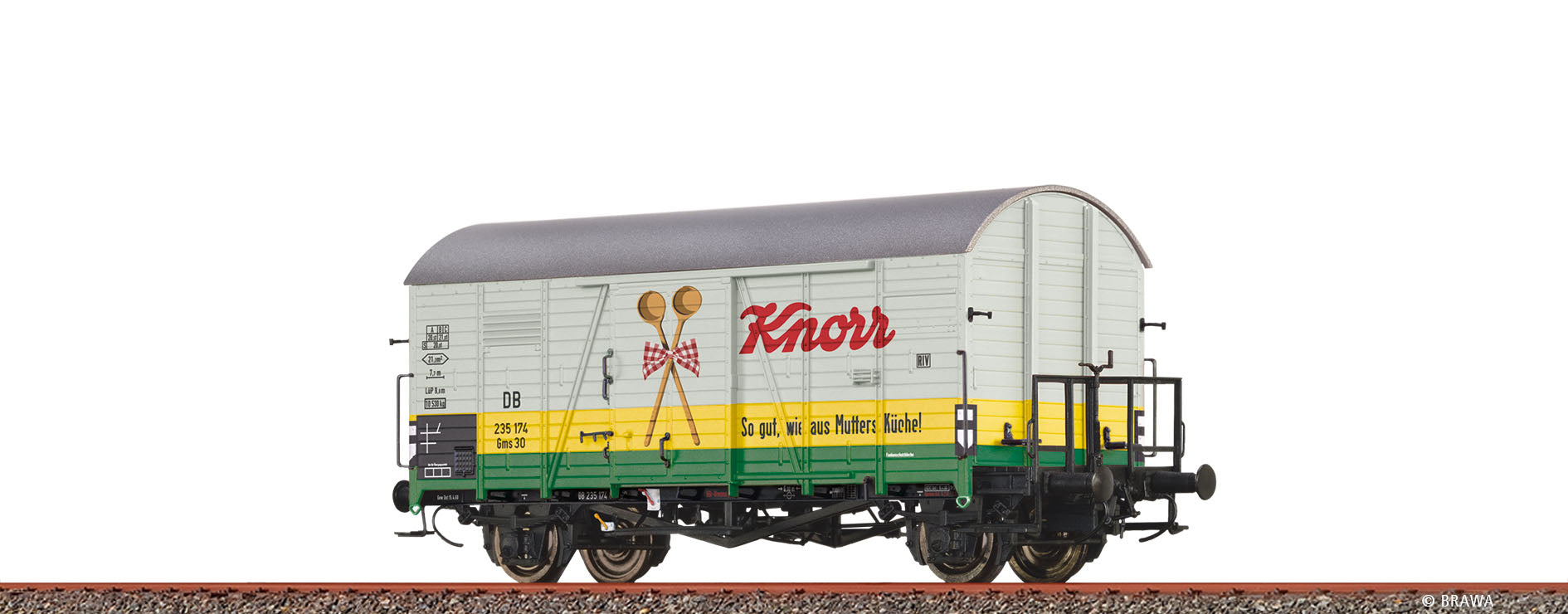 H0 Gedeckter Güterwagen Gms30 "Knorr" DB $235 174