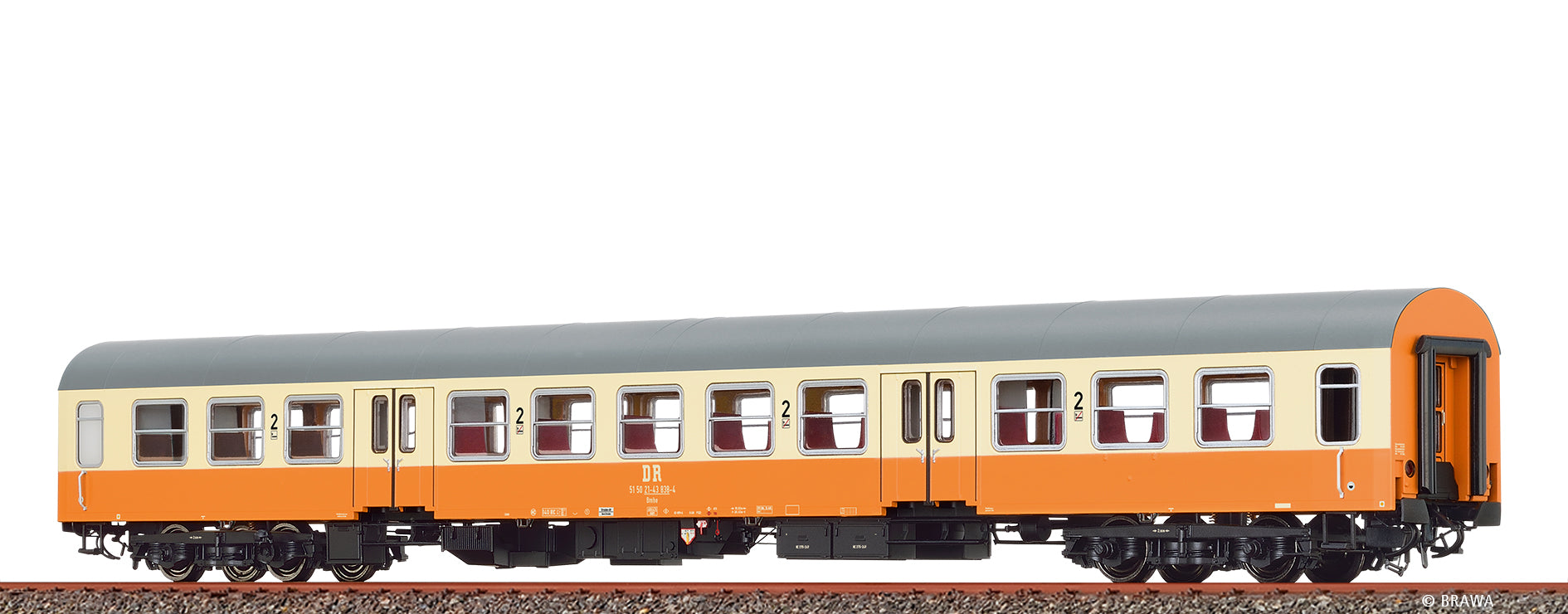 H0 Reisezugwagen 2. Klasse Bmhe „Städteexpress“ DR $51 50 21-43 838-4