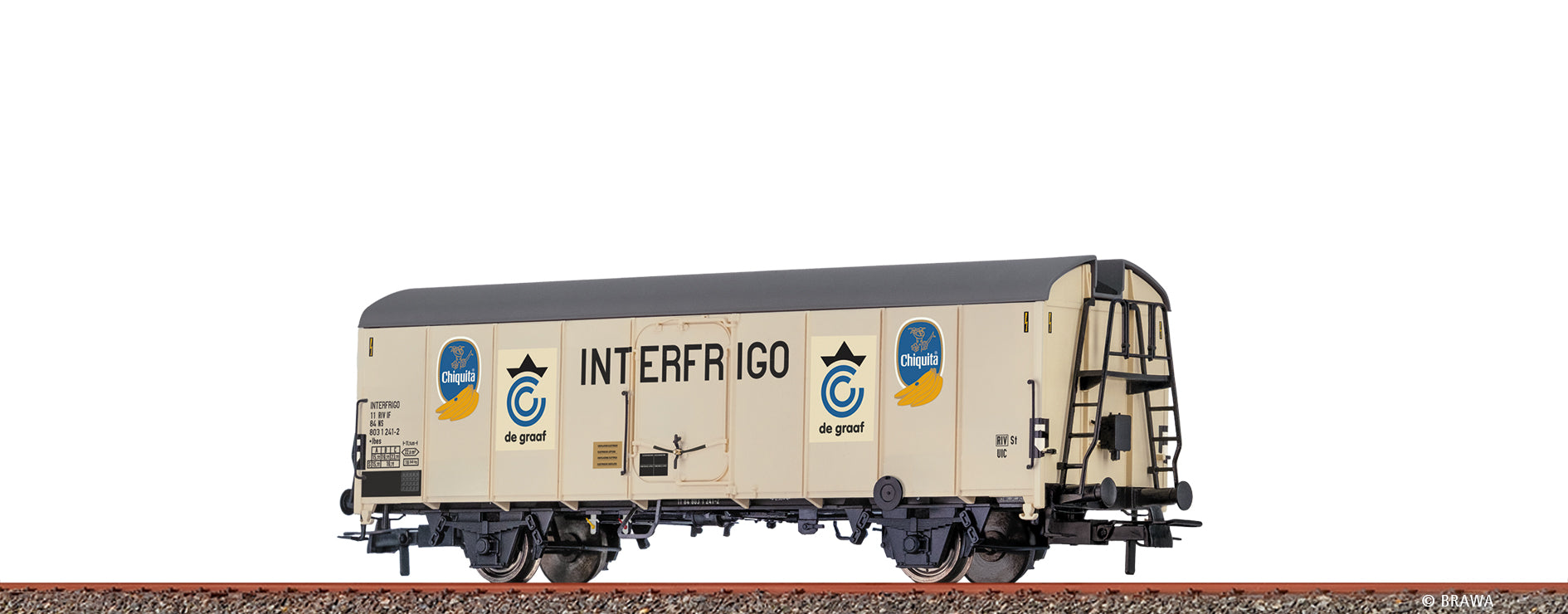 H0 Kühlwagen Ibes "Chiquita / Interfrigo" NS $11 84 803 1 241-2