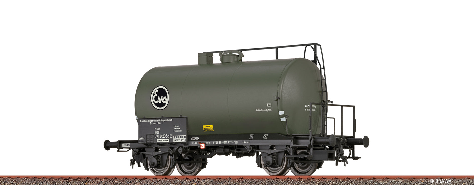H0 Leichtbaukesselwagen Uerdingen Z [P] „Eva“ DB $21 80 071 9 235-2 P