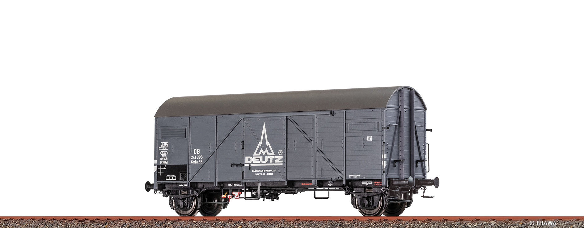 H0 Gedeckter Güterwagen Gmhs35 „Deutz“ DB $241 385