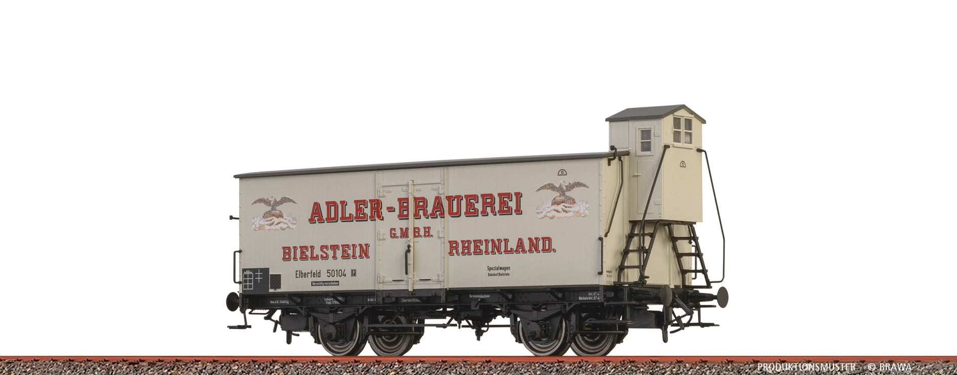 H0 Bierwagen "Adler-Brauerei Bielstein" DRG $Elberfeld 50104 [P]