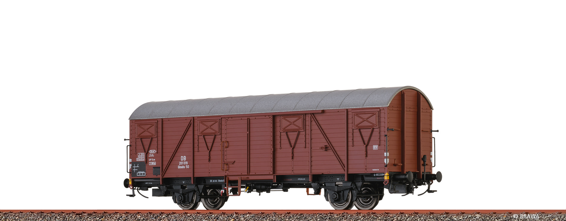 H0 Gedeckter Güterwagen Glmehs50 DB $201 019