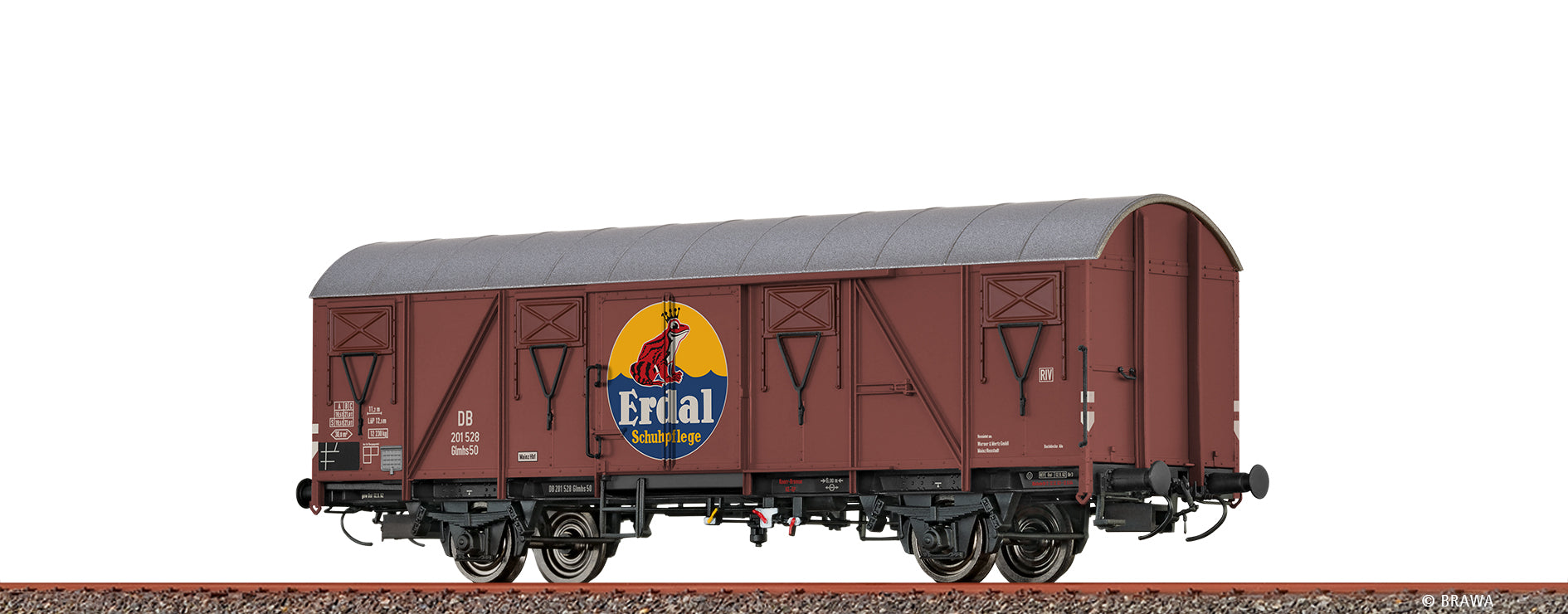 H0 Gedeckter Güterwagen Glmhs50 „Erdal“ DB $201 528