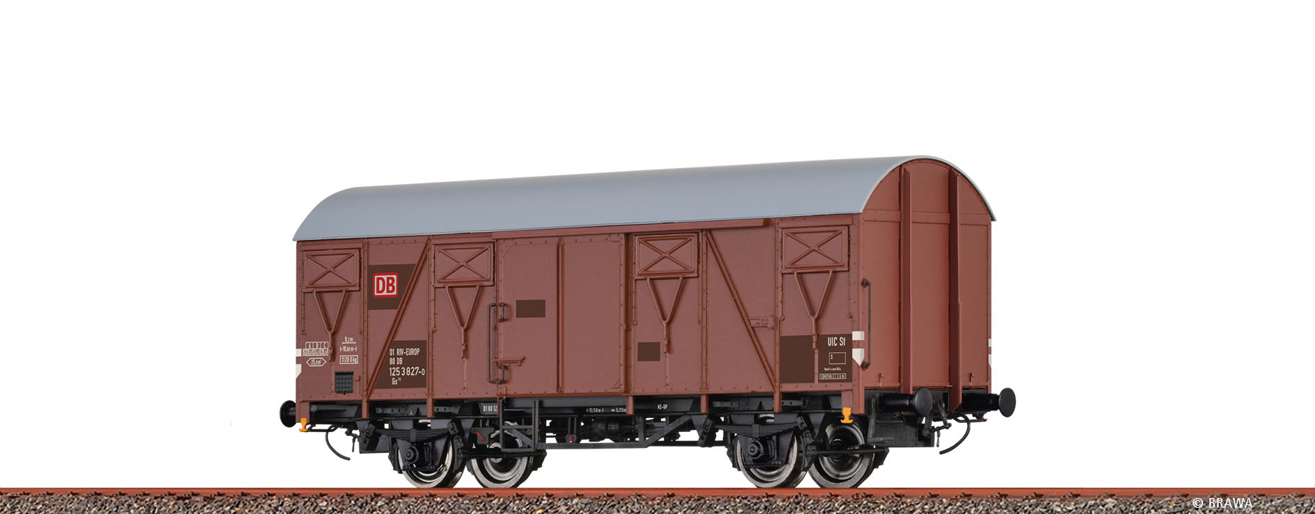 H0 Gedeckter Güterwagen Gs212 DB AG $01 80 125 3 827-0