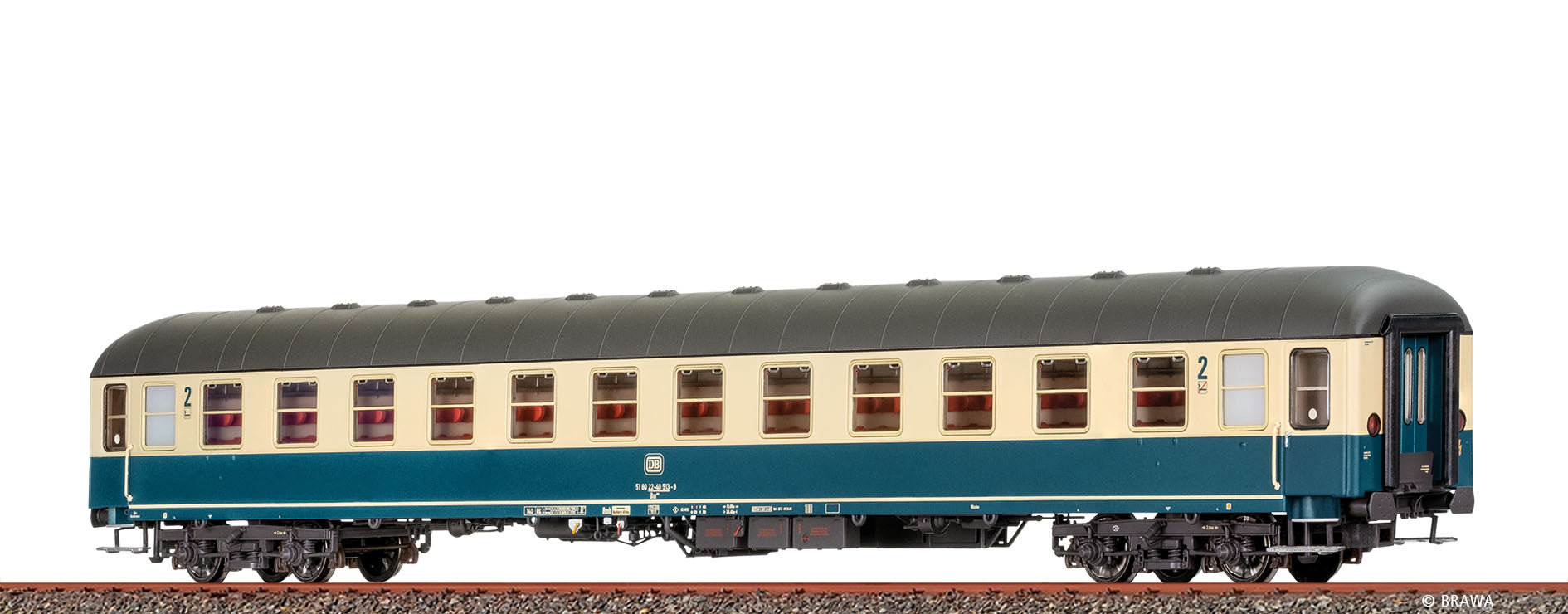 H0 Schnellzugwagen Bm232 DB $51 80 22-40 513-9