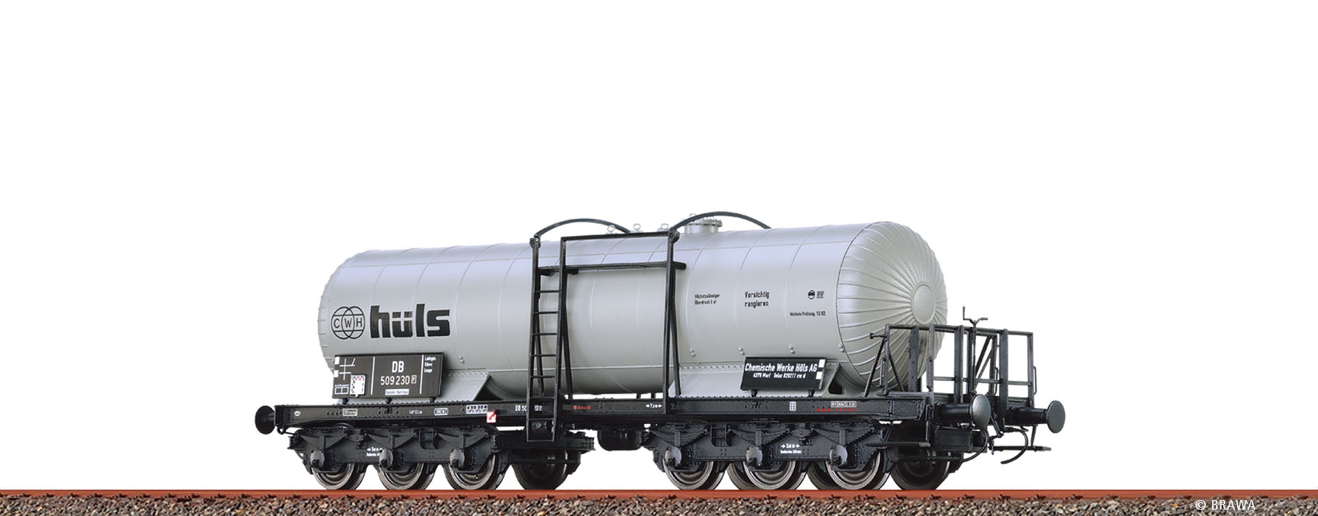 H0 Kesselwagen 6-achsig ZZd "Chemische Werke Hüls" DB $509 230 [P]