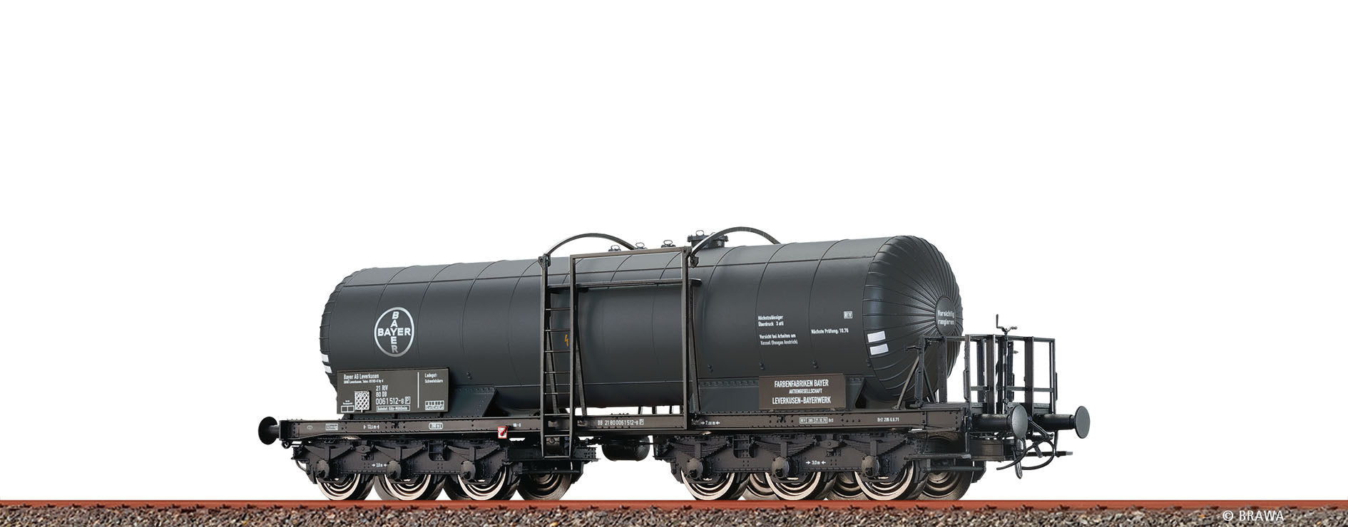 H0 Kesselwagen 6-achsig ZZ "Bayer" DB $21 80 006 1 512-8 [P]