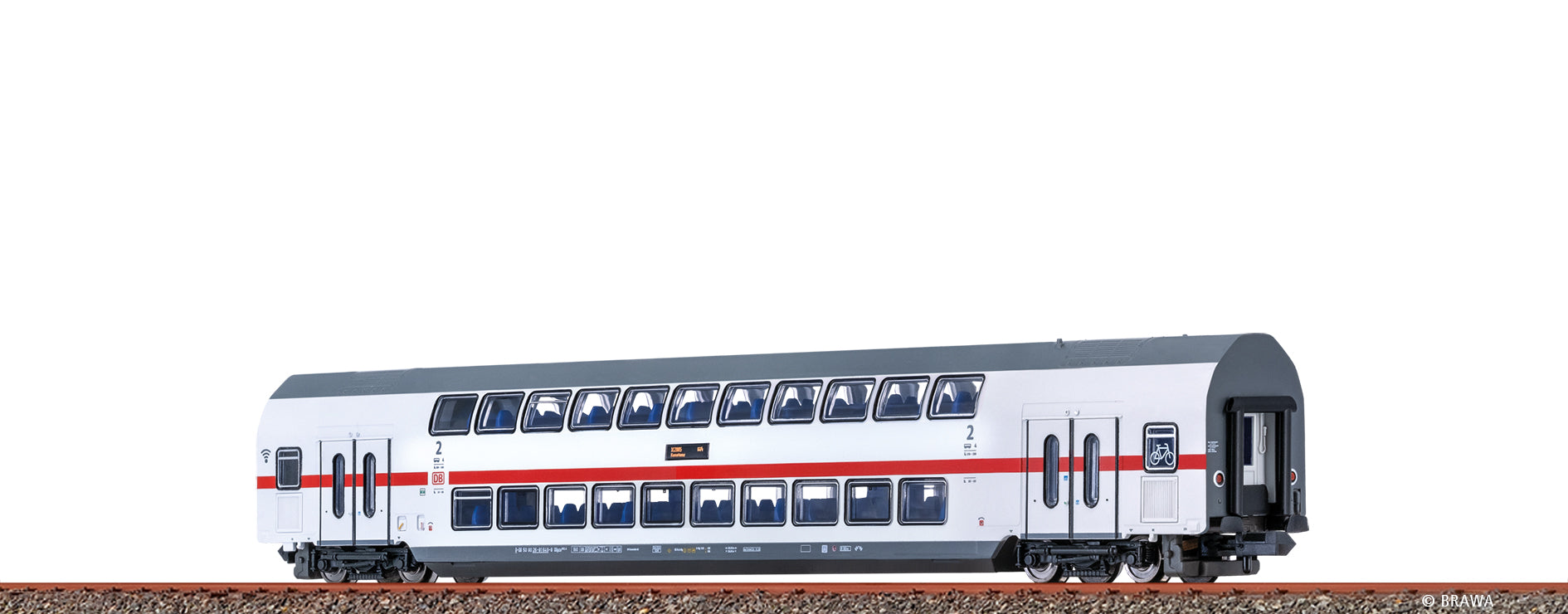 N TWINDEXX VARIO® IC2-Doppelstock-Mittelwagen DB AG, 2. Klasse (Konstanz) $50 80 26-81 649-8