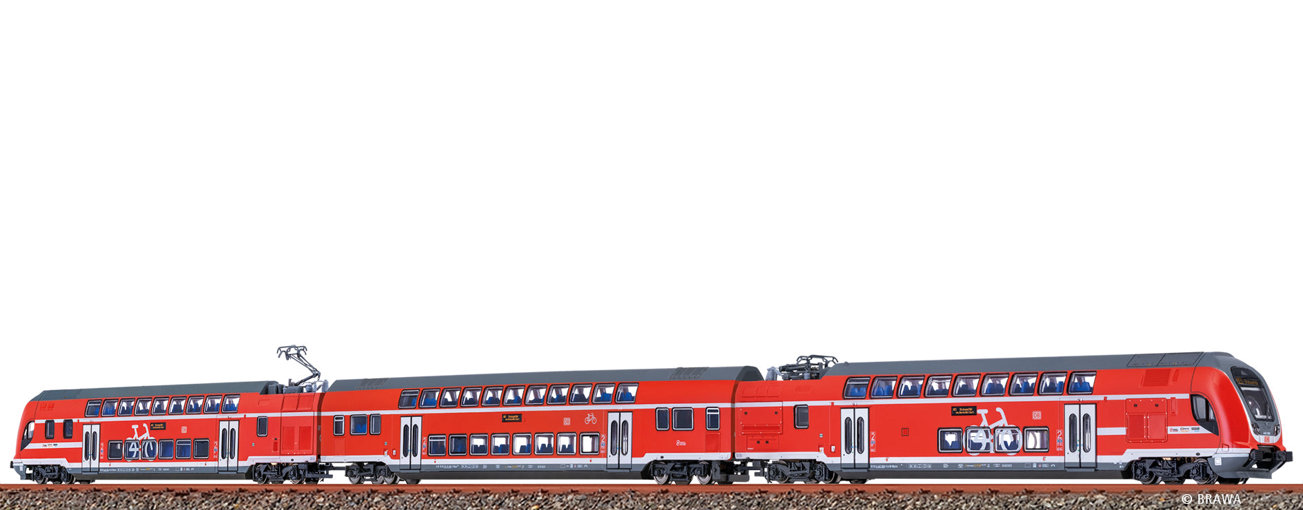 N TWINDEXX VARIO® Doppelstock-Triebzug DB AG, 3er-Set (Stralsund Hbf) $91 80 0 445 004-8 / 50 80 26-81 483-2 / 91 80 0 445 008-9