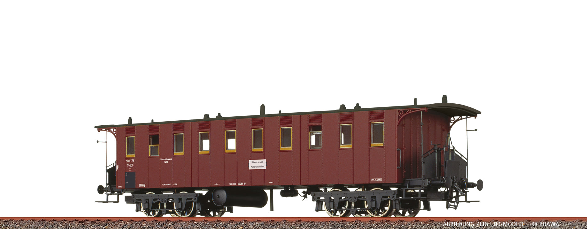 N Mannschaftswagen SBB $95 358