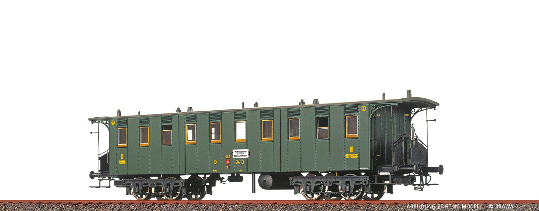 N Personenwagen C4 SBB $9410